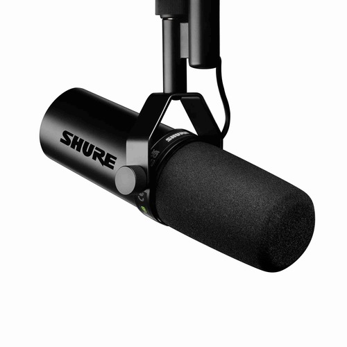 מיקרופון דינמי עם פרה-אמפ פנימי SHURE SM7DB