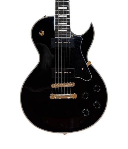 גיטרה חשמלית CORT CR270 P BK P90 pickups w/ Ebony Fingerboard