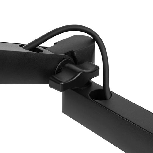 סטנד למיקרופון עם תפסן לשולחן GATOR GFWMICBCBM2500 Low Profile Broadcast Boom