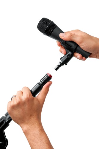 תפסן למיקרופון עם שחרור מהיר GATOR GFW-MIC-QRTOP Quick release mic adapter