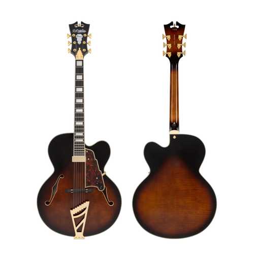גיטרה חשמלית נפח D'Angelico PREMIER EXL1 BROWN BURST