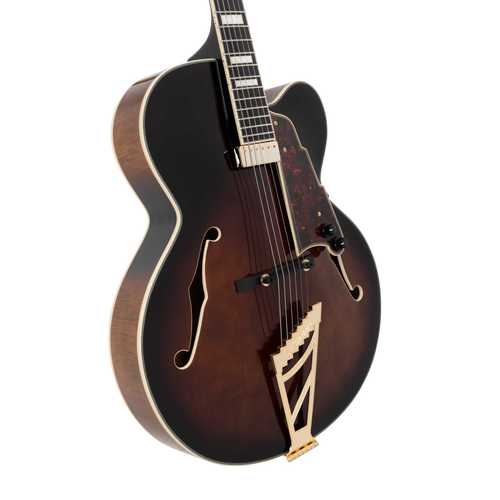 גיטרה חשמלית נפח D'Angelico PREMIER EXL1 BROWN BURST
