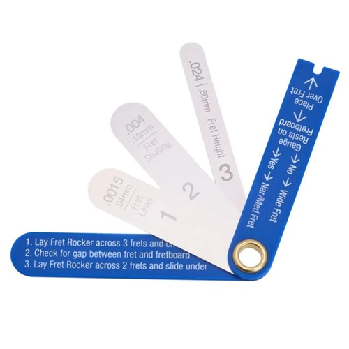 מד לגובה פרטים Music Nomad Precision Fret Gauge MN840