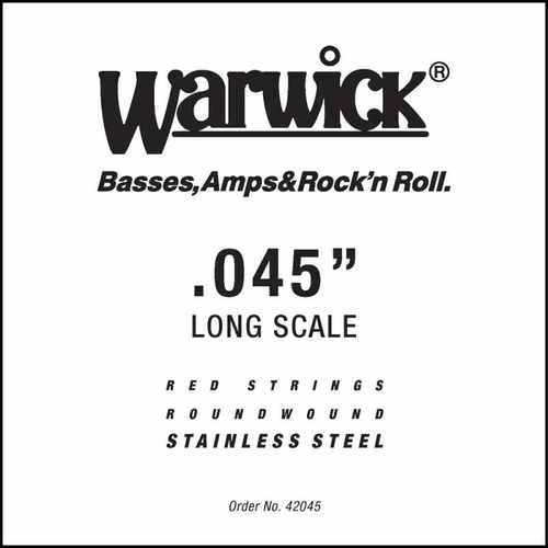 מיתר 0.45 לגיטרה בס WARWICK RED