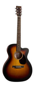 גיטרה אקוסטית מוגברת + נרתיק MARTIN OMC10E MODERN Sitka Spruce Top CUTAWAY