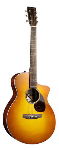 גיטרה אקוסטית מוגברת + נרתיק MARTIN SC-13E Modern SP BURST / Koa