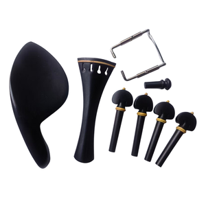 סט מפתחות + סנטרן + מחזיק מיתרים EBONY לכינור 4/4 Moratti mor079