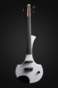 כינור חשמלי 4 מיתרים לבן CANTINI EARPHONIC ELECTRIC MID WH