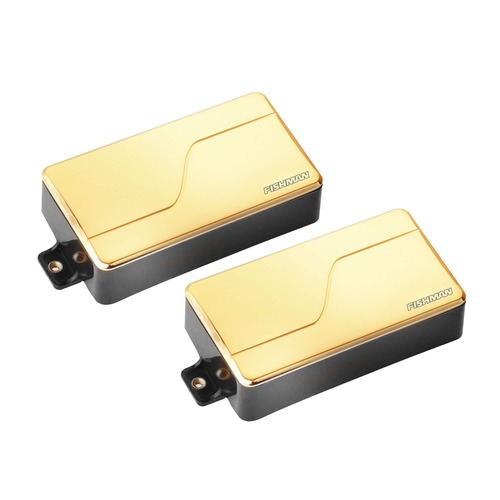 סט 2 פיקאפים לחשמלית FISHMAN FLUENCE MODERN HUMBUCKER GOLD