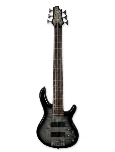 גיטרה בס 6 מיתרים אקטיבית בצבע אפור CORT ACTION BASS ACTION DLX VI PLUS FM TBB