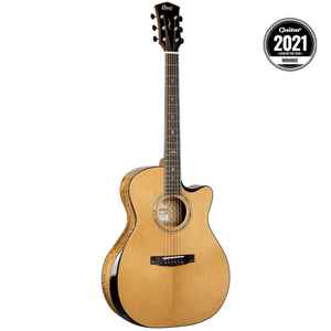 גיטרה אקוסטית מוגברת + ארגז CORT GOLD EDGE NAT w/case