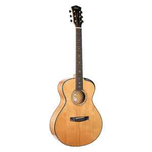 גיטרה אקוסטית מוגברת + ארגז CORT GOLD PASSION NAT w/case