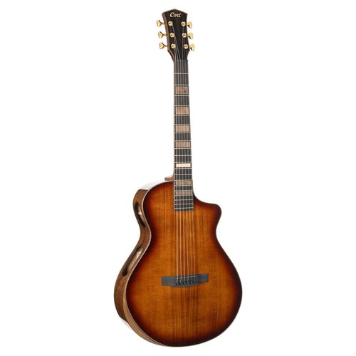 גיטרה אקוסטית מוגברת + ארגז CORT Modern Burst TSB w/case