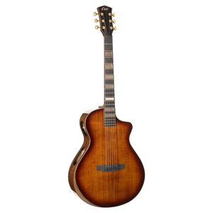 גיטרה אקוסטית מוגברת + ארגז CORT Modern Burst TSB w/case