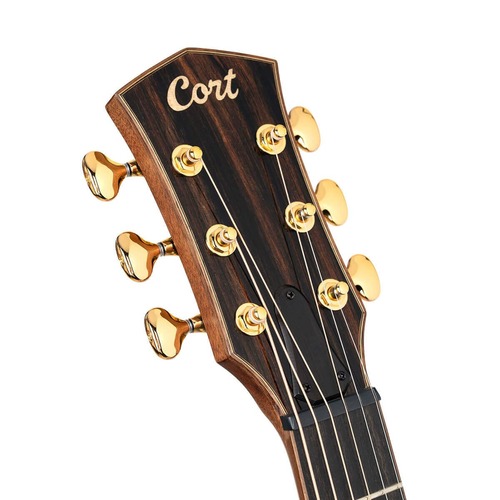 גיטרה אקוסטית מוגברת + ארגז CORT Modern Burst TSB w/case
