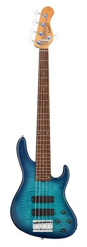 גיטרה בס 5 מיתרים כחולה SADOWSKY 24 Fret Modern Deluxe 5 B BLBSTS CH Act