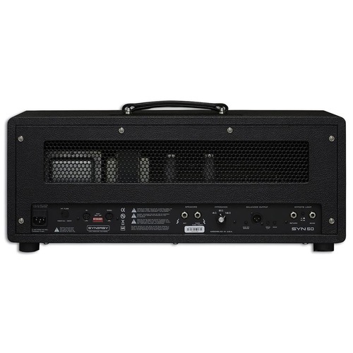 מגבר ראש מנורות לגיטרה SYNERGY SYN-50 50 WATT SLOT FOR TWO MODULES