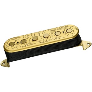 פיק אפ לגיטרה חשמלית DIMARZIO DP288F UtoPIA Single Coil Middle / Neck Satin Gold