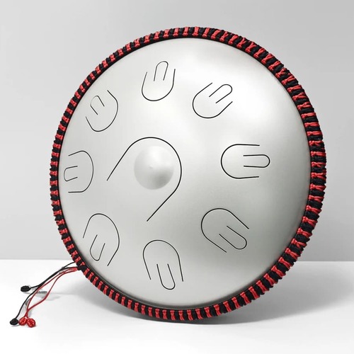 הנדפאן HLURU TAH9-14 Silver Handpan Drum 14