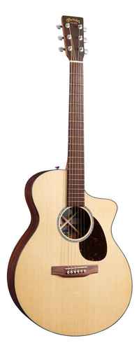 גיטרה אקוסטית מוגברת + נרתיק MARTIN SC10EMOD MODERN Sitka Spruce Top