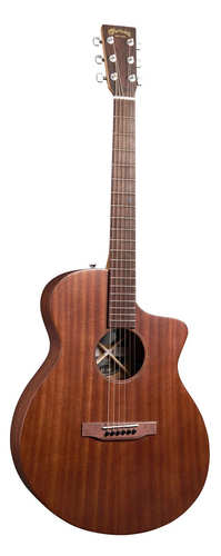 גיטרה אקוסטית מוגברת + נרתיק MARTIN SC-10E MODERN SAPELE Top