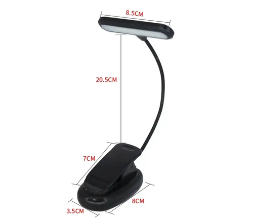 מנורת קליפס לסטנד תווים  SMART PD16