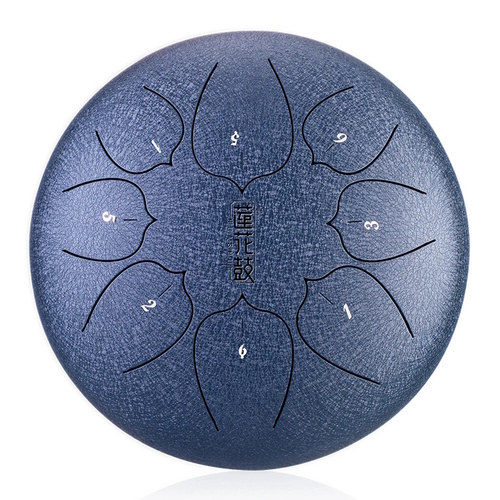 סטיל דראם HLURU THL8-8 Sky Blue Steel Tongue Drum 8
