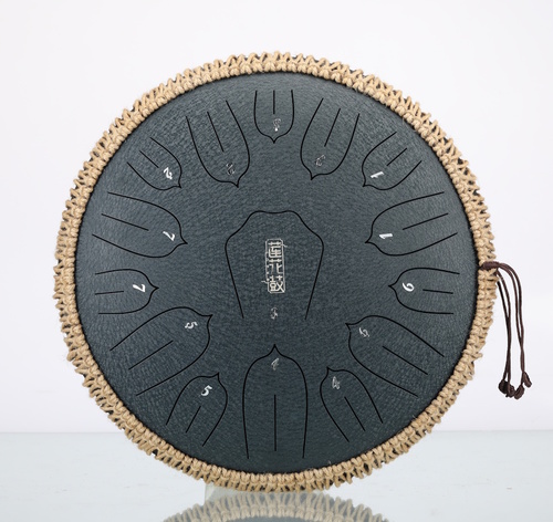 סטיל דראם HLURU THS15-14 Navy Blue Steel Tongue Drum 14