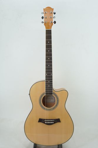גיטרה אקוסטית מוגברת דקה + נרתיק GRANADA GA39SLE Laminated Spruce Top