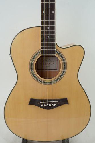 גיטרה אקוסטית מוגברת דקה + נרתיק GRANADA GA39SLE Laminated Spruce Top