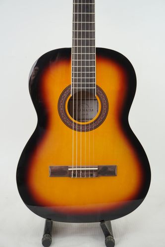 גיטרה קלאסית + נרתיק גימור מבריק GRANADA GC39B-SB SUNBURST