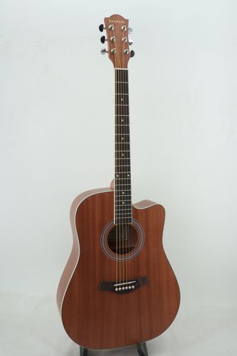 גיטרה אקוסטית CUTAWAY + נרתיק גימור מט GRANADA GF41MNT Laminated Mahogany