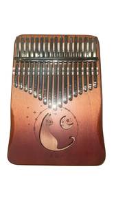 קלימבה 17 צלילים בצבע חום + איבזור ZANI 17-B Gradient brown