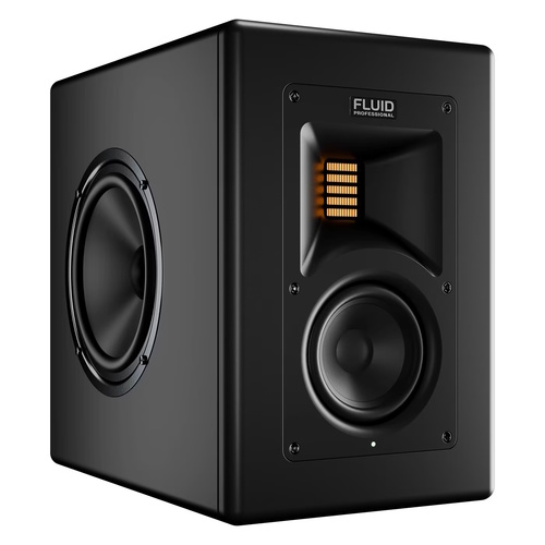 מוניטור אולפני שחור Fluid Audio Image 1 3-Way Reference Studio Monitor BLACK