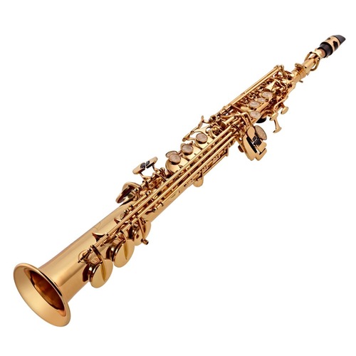 סקסופון סופרן ELKHART 100SS one-oiece body Soprano Sax