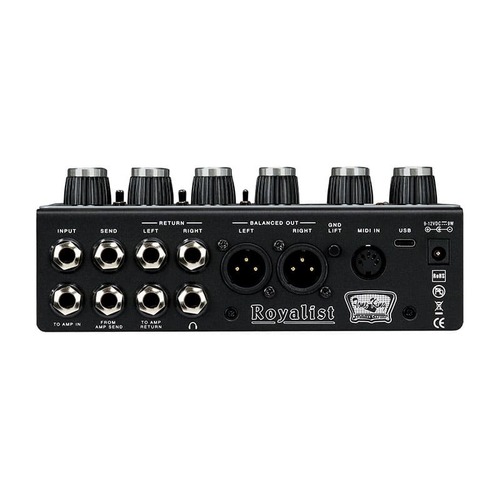 פראמפ מנורות לגיטרה Tone King ROYALIST TUBE PREAMP THREE 12AX7