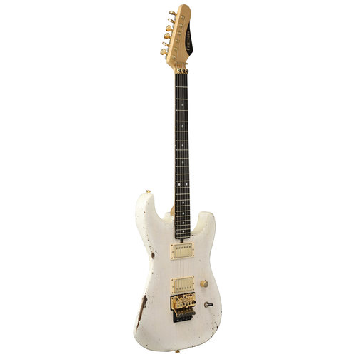 גיטרה חשמלית לבנה + ארגז FRIEDMAN CALI-SMEFG-G0G-NK42-C FLOYD ROSE