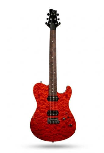 גיטרה חשמלית SUHR Oso Short Scale Mahogany Figured Maple Custom