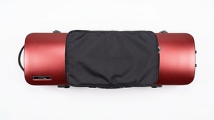 ארגז קשיח לכינור מקרבון בצבע אדום LE MANS VC-CF420-FGD Violin Case Carbon Composite 4/4