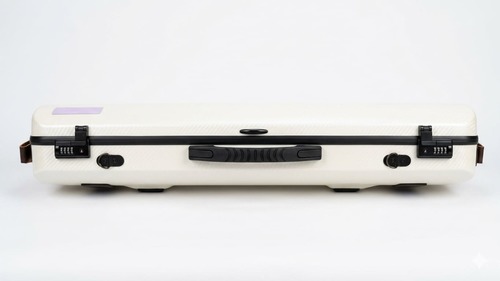 ארגז קשיח לכינור מקרבון בצבע שנהב LE MANS VC-CF420-PIV Violin Case Carbon Composite 4/4 IVORY