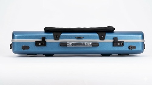 ארגז קשיח לכינור מקרבון בצבע כחול LE MANS VC-CF420-SBL Violin Case Carbon Composite 4/4