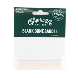 אוכף מעצם לגיטרה אקוסטית לא מעובד MARTIN Blank Bone Saddle 18SL0001