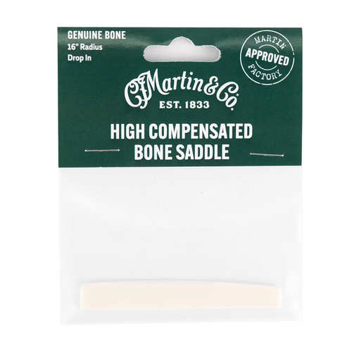 אוכף מעצם לגיטרה אקוסטית MARTIN High Compensated Bone Saddle 18SL0002