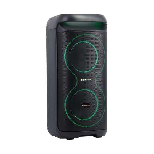 בידורית נטענת עם מיקרופון אלחוטי 80W עם תאורה Miracase MKS50