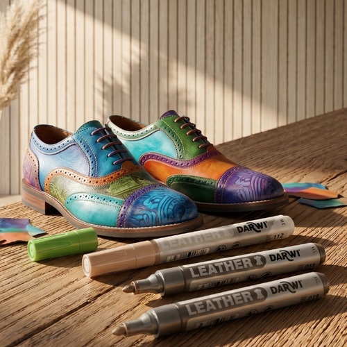 טוש צבע לעור Darwi Leather Marker