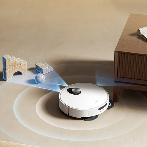  שואב אבק שוטף רובוטי שיאומי דגם Xiaomi Robot Vacuum 5 בצבע לבן 