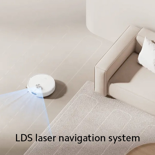  שואב אבק שוטף רובוטי שיאומי דגם Xiaomi Robot Vacuum S40 בצבע לבן 