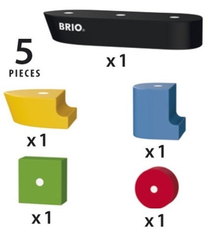 סירה מגנטית 5 חלקים 
