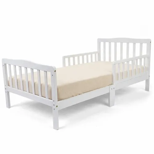 מיטת מעבר הכוללת 2 מעקות בטיחות Novelty נובלטי - לבן (מותנה בקניית מזרן נושם)