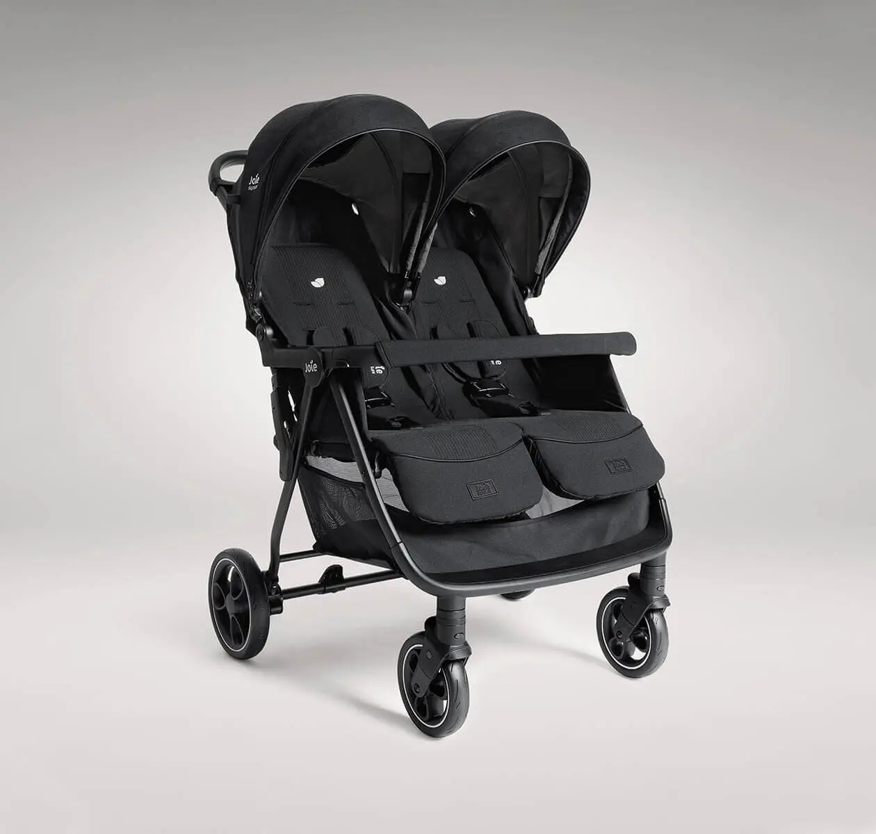 עגלת תאומים המתאימה מלידה Estrella™ Signature - שחור Eclipse